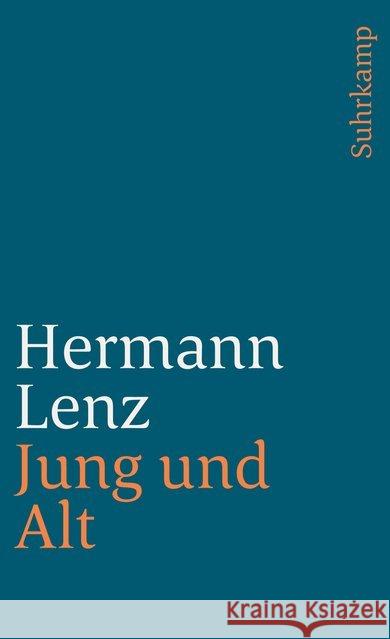 Jung und alt : Erzählung Lenz, Hermann 9783518384350 Suhrkamp - książka