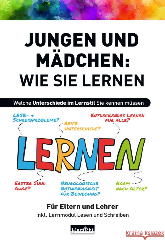 Jungen und Mädchen - Wie sie lernen Birkenbihl, Vera F. 9783985842186 Klarsicht Verlag Hamburg - książka