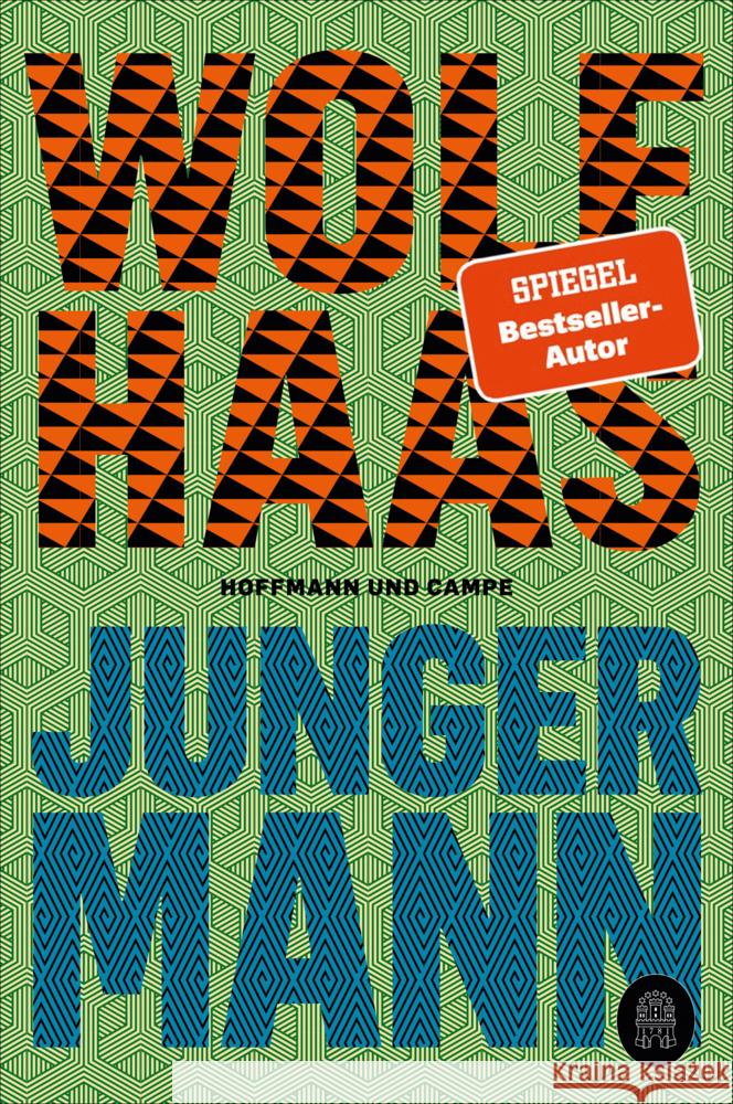 Junger Mann Haas, Wolf 9783455021004 Hoffmann und Campe - książka