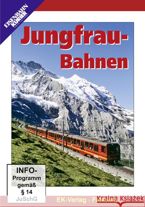 Jungfrau-Bahnen, 1 DVD  4018876082248 EK-Verlag - książka