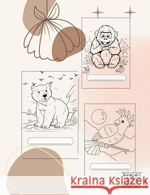 Jungles .Animal Coloring Book Natali Dumna 9782487734036 Coloring Book - książka