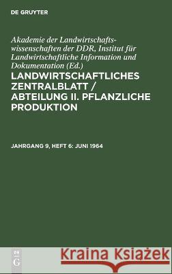 Juni 1964 No Contributor 9783112614396 De Gruyter - książka