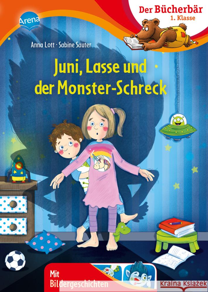 Juni, Lasse und der Monsterschreck Lott, Anna 9783401716121 Arena - książka