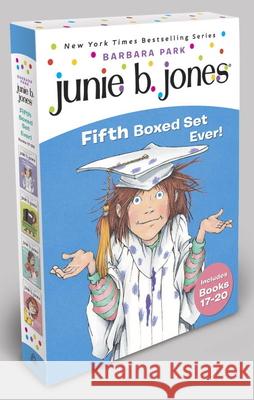 Junie B. Jones Fifth Boxed Set Ever!: Books 17-20 [With Collectible Stickers] Park, Barbara 9780375855702 Random House Books for Young Readers - książka