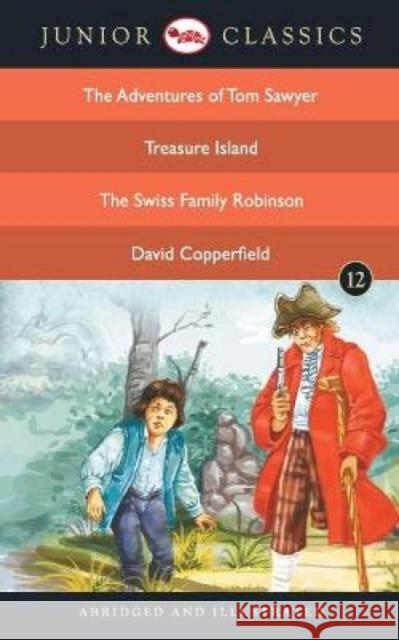 Junior Classicbook-12 (the Adventures of Tom Sawyer, Treasure Island, the Swiss Family Robinson, David Copperfield) (Junior Classics) Mark Twain 9788129138965 Rupa Publications India Pvt. Ltd - książka