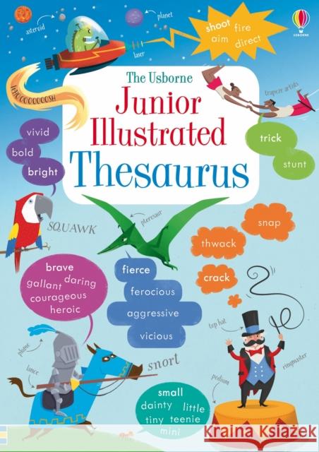 Junior Illustrated Thesaurus James Maclaine 9781409534969 Usborne Publishing Ltd - książka