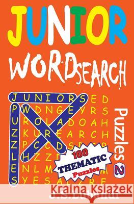 Junior Word Search Puzzles 2 J. S. Lubandi 9781500904005 Createspace - książka