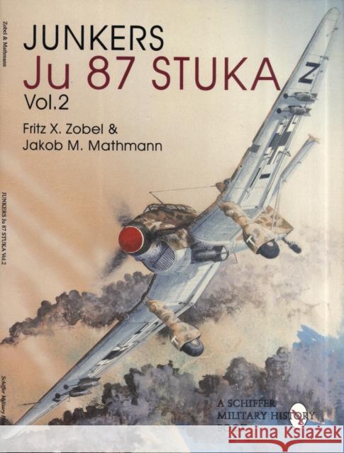 Junkers Ju87 Stuka Vol. 2 Zoebel, Fritz 9780764300929 Schiffer Publishing - książka