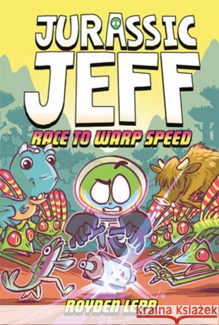 Jurassic Jeff: Race to Warp Speed: (A Graphic Novel) Royden Lepp 9780593565421 Random House USA Inc - książka