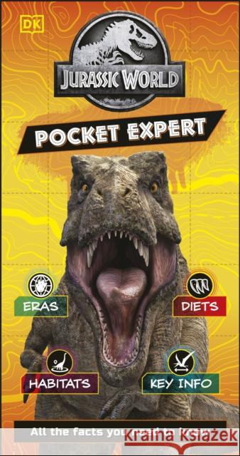 Jurassic World Pocket Expert: All the Facts You Need to Know Catherine Saunders 9780241531617 Dorling Kindersley Ltd - książka