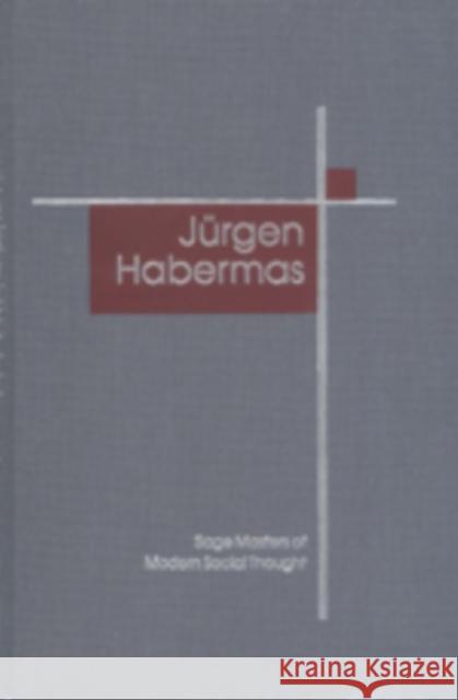 Jurgen Habermas David Rasmussen James Swindal 9780761974468 Sage Publications - książka