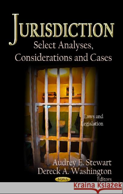 Jurisdiction: Select Analyses, Considerations & Cases Audrey E Stewart, Dereck A Washington 9781620814291 Nova Science Publishers Inc - książka