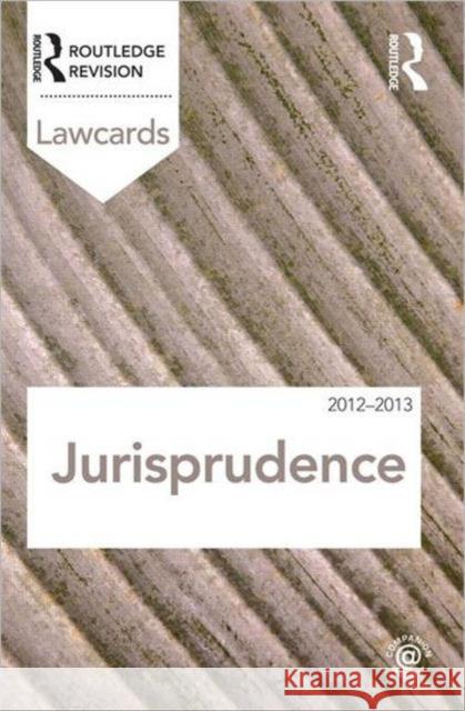 Jurisprudence Lawcards 2012-2013   9780415683425  - książka