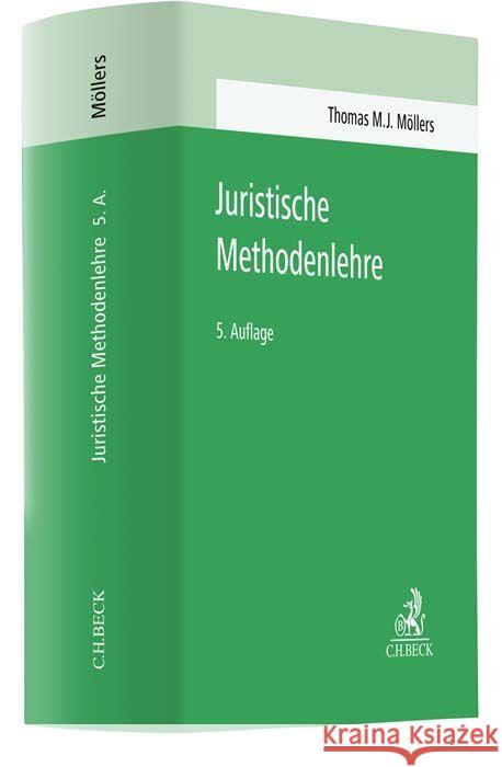 Juristische Methodenlehre Möllers, Thomas M. J. 9783406802737 Beck Juristischer Verlag - książka