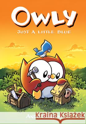 Just a Little Blue: A Graphic Novel (Owly #2): Volume 2 Runton, Andy 9781338300680 Graphix - książka