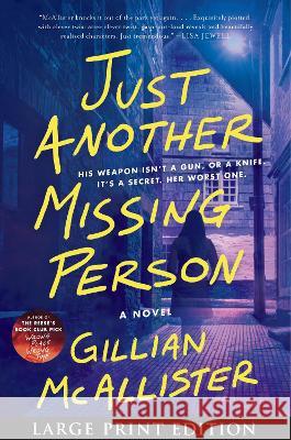 Just Another Missing Person Gillian McAllister 9780063322899 HarperLuxe - książka