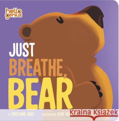 Just Breathe, Bear Christianne Jones Oriol Vidal 9781684466160 Capstone Editions - książka
