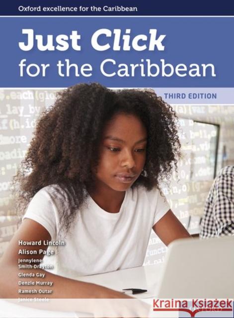 Just Click for the Caribbean 3e Book/website Link Howard Lincoln Alison Page  9781382004114 Oxford University Press - książka