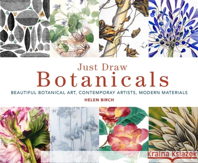 Just Draw Botanicals: Beautiful Botanical Art, Contemporary Artists, Modern Materials Helen Birch 9780711251328 Quarto Publishing PLC - książka