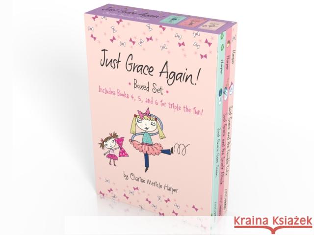 Just Grace Again! Box Set: Books 4-6 Harper, Charise Mericle 9780358659105 HMH Books - książka