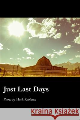 Just Last Days Mark Robinson 9781625493385 Wordtech Communications - książka