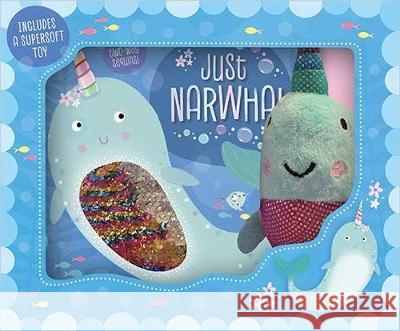 Just Narwhal Book & Toy Lara Ede   9781789472127 Make Believe Ideas - książka