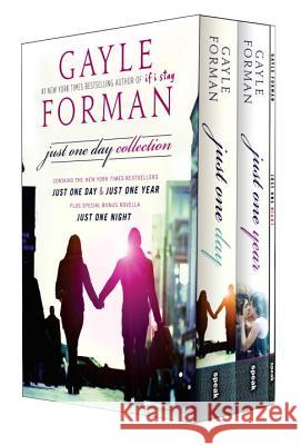 Just One Day Collection Gayle Forman 9780147518163 Speak - książka