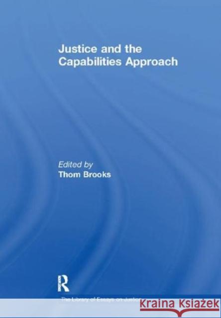 Justice and the Capabilities Approach  9781138107731 Taylor and Francis - książka