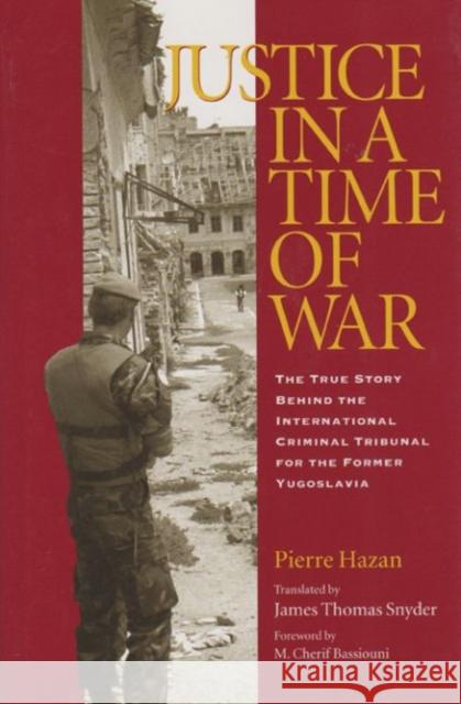 Justice in a Time of War Hazan, Pierre 9781585443772 Texas A&M University Press - książka