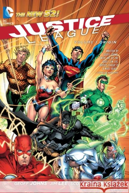 Justice League Vol. 1: Origin (the New 52) Geoff Johns 9781401237882 DC Comics - książka