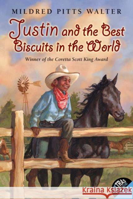 Justin and the Best Biscuits in the World Mildred Pitts Walter Catherine Stock 9780061958915 Amistad Press - książka