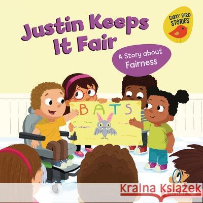 Justin Keeps It Fair: A Story about Fairness Kristin Johnson Mike Byrne 9781728476360 Lerner Publications (Tm) - książka