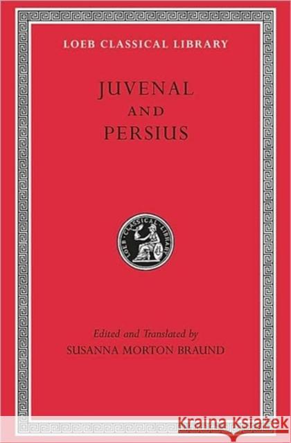 Juvenal and Persius Susanna Morton Braund 9780674996120  - książka