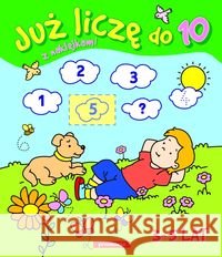 Juz liczę do 10 z naklejkami. 3-5 lat SIEDMIORÓG  9788378200321 Siedmioróg - książka