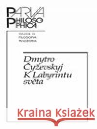 K Labyrintu světa Dmytro Čyževskyj 9788070074886 Filosofia - książka