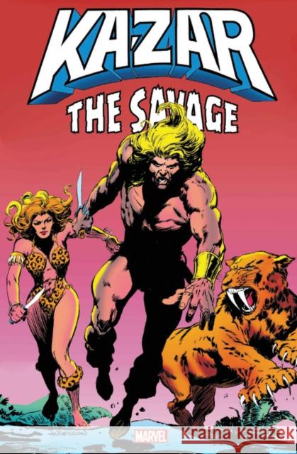 Ka-Zar the Savage Omnibus Bruce Jones 9781302926786 Marvel Comics - książka