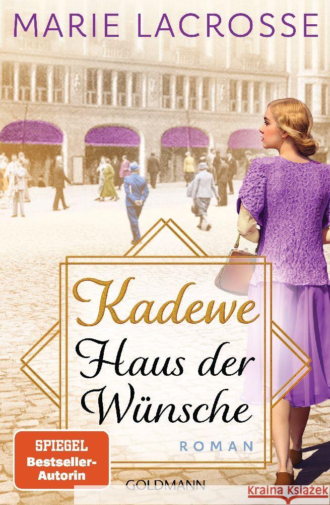 KaDeWe. Haus der Wünsche Lacrosse, Marie 9783442206391 Goldmann - książka