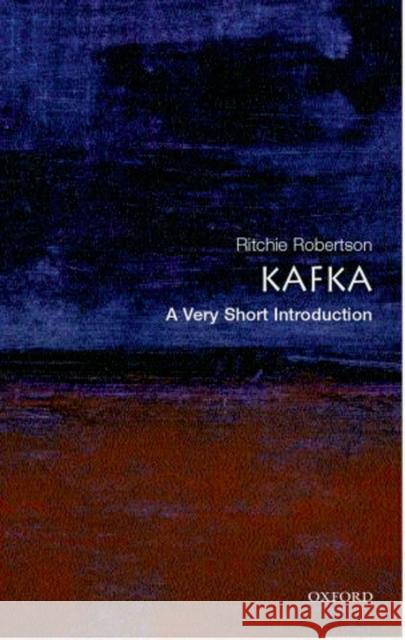 Kafka: A Very Short Introduction Ritchie Robertson 9780192804556 Oxford University Press - książka