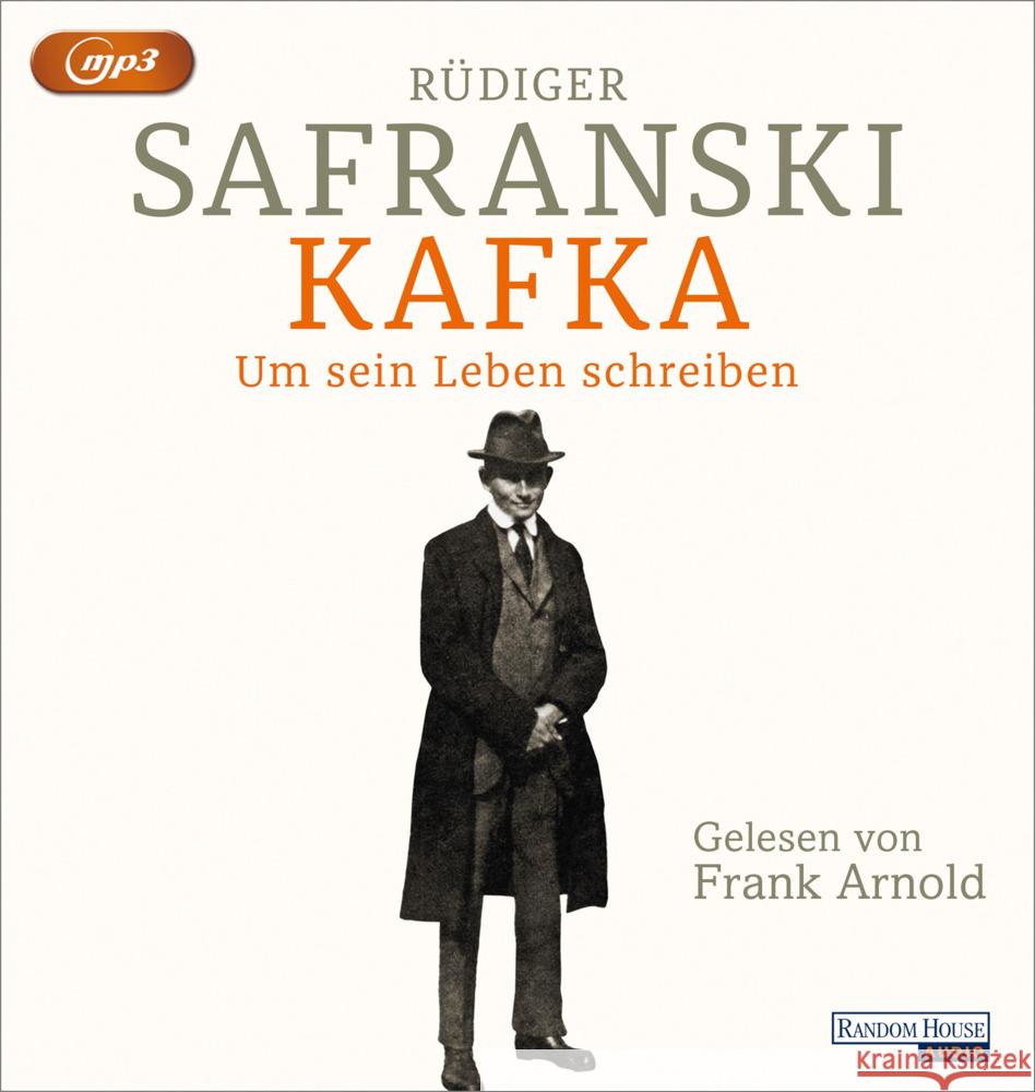 Kafka. Um sein Leben schreiben., 1 Audio-CD, 1 MP3 Safranski, Rüdiger 9783837167627 Random House Audio - książka