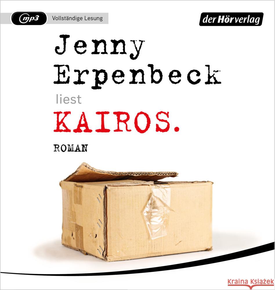 Kairos, 1 Audio-CD, 1 MP3 Erpenbeck, Jenny 9783844543520 DHV Der HörVerlag - książka