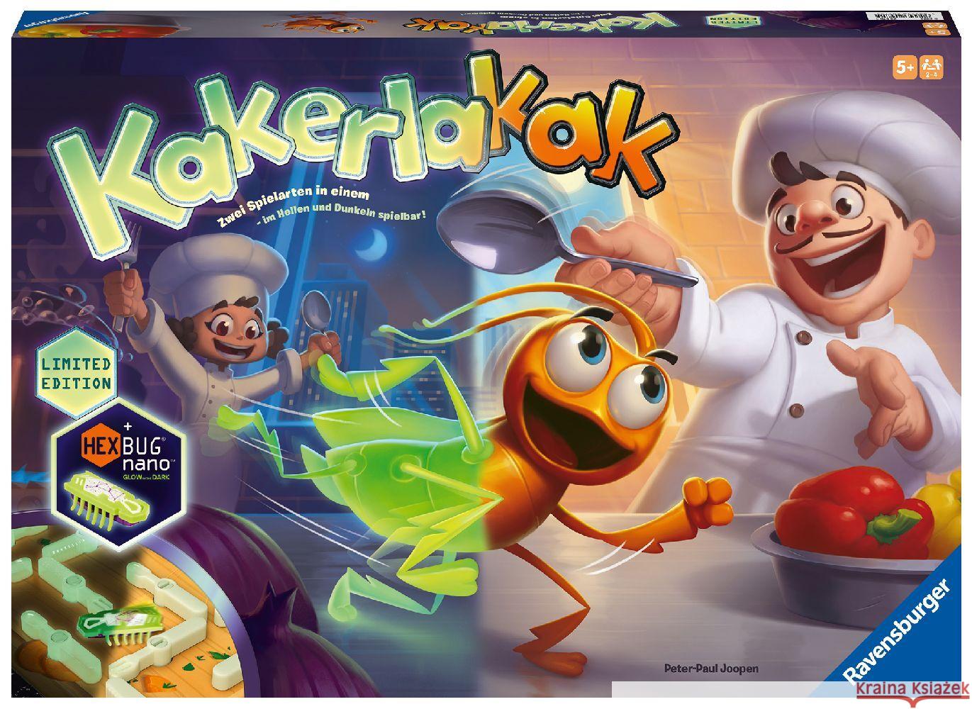 Kakerlakak Glow in the dark Joopen, Peter-Paul 4005556209705 Ravensburger Verlag - książka