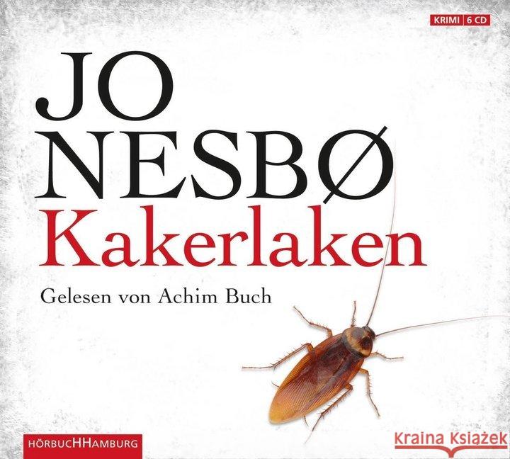 Kakerlaken, 5 Audio-CDs : Gekürzte Lesung Nesbø, Jo 9783869091143 Downtown - książka