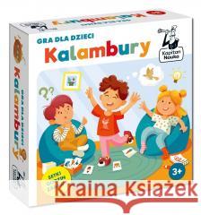Kalambury Gra dla dzieci 3+ KLESZCZEWSKA ANNA 5904905917645 KAPITAN NAUKA - książka