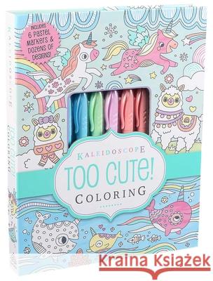 Kaleidoscope: Too Cute! Coloring Editors of Silver Dolphin Books 9781684126972 Silver Dolphin Books - książka