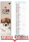 Kalendarz 2026 paskowy 13,5x50cm Psy  5902277382375 INTERDRUK