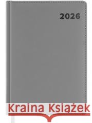 Kalendarz książkowy 2026 A4 grafitowy EASY  5905339460349 Easy Stationery - książka