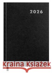 Kalendarz książkowy 2026 A5 czarny EASY  5905339459930 Easy Stationery - książka