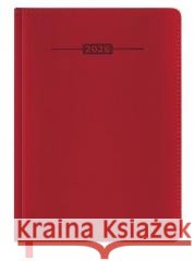 Kalendarz książkowy 2026 A5 czerwony EASY  5905339459879 Easy Stationery - książka