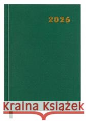 Kalendarz książkowy 2026 A5 zielony EASY  5905339459947 Easy Stationery - książka