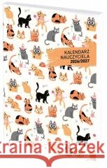 Kalendarz naucz. 2026/2027 A5 tyg. PCV Koty  5900009213072 Wokół Nas - książka